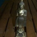 Thai gold gilt and silver Buddha